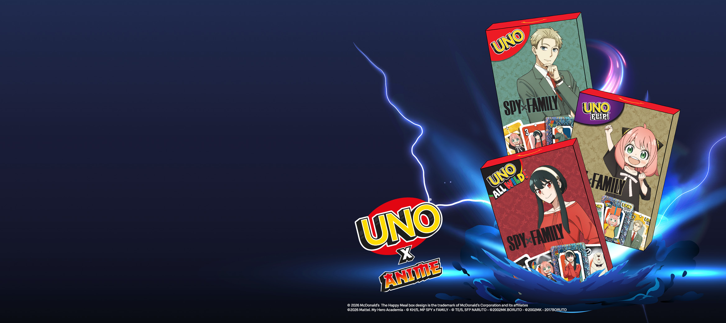 Happy Meal® Überraschung UNO x Anime